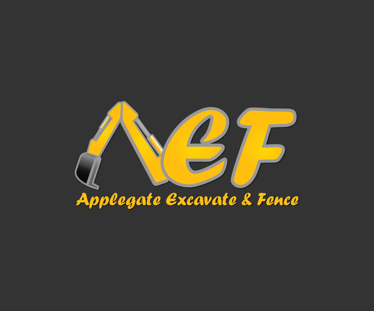 Logo Design by SUDHEESH KV for Applegate Excavate & Fence | Design #4548139