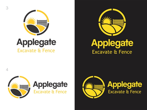 Design de Logo par Ramaling Belkote pour Applegate Excavate & Fence | Design : #4576056