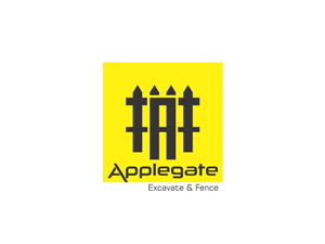 Logo-Design von Ramaling Belkote für Applegate Excavate & Fence | Design: #4582010