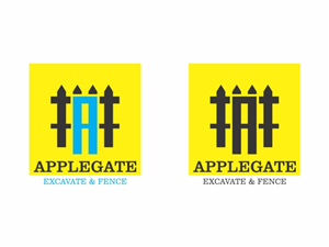 Logo-Design von Ramaling Belkote für Applegate Excavate & Fence | Design: #4582017