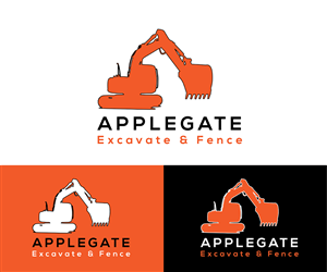 Logo-Design von Sandaru für Applegate Excavate & Fence | Design: #4548074