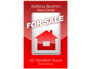 Real Estate For Sale Signage | Design de Poster par REDcrackers.com