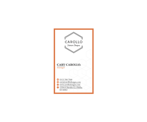 Business Card Design Project | Diseño de Tarjeta de Presentación por Intro Base