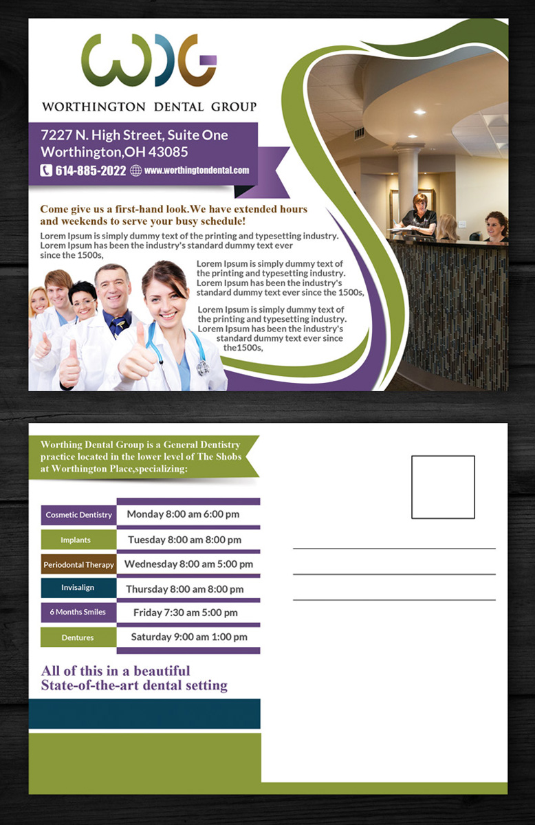 Postcard Design by ESolz Technologies for this project | Design #4564033
