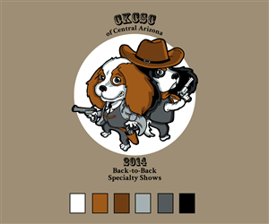 T-shirt Design by emanuele for American Cavalier King Charles Spaniel Club | Design: #4596798