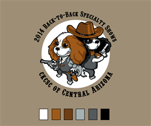 T-shirt Design by emanuele for American Cavalier King Charles Spaniel Club | Design: #4610611