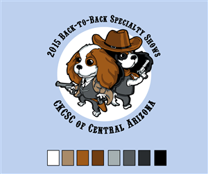 T-shirt Design by emanuele for American Cavalier King Charles Spaniel Club | Design: #4616827