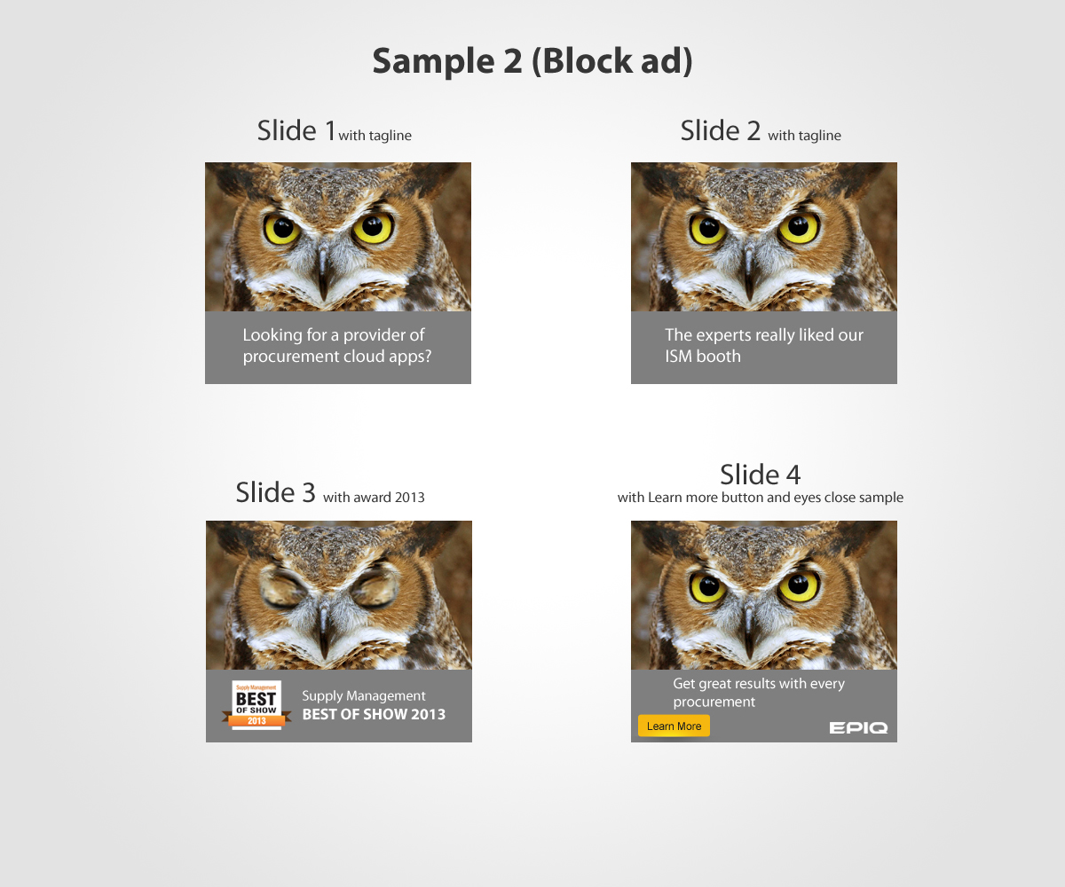 Banner Ad Design by Ovimatic for Epiq Technologies | Design #4566310