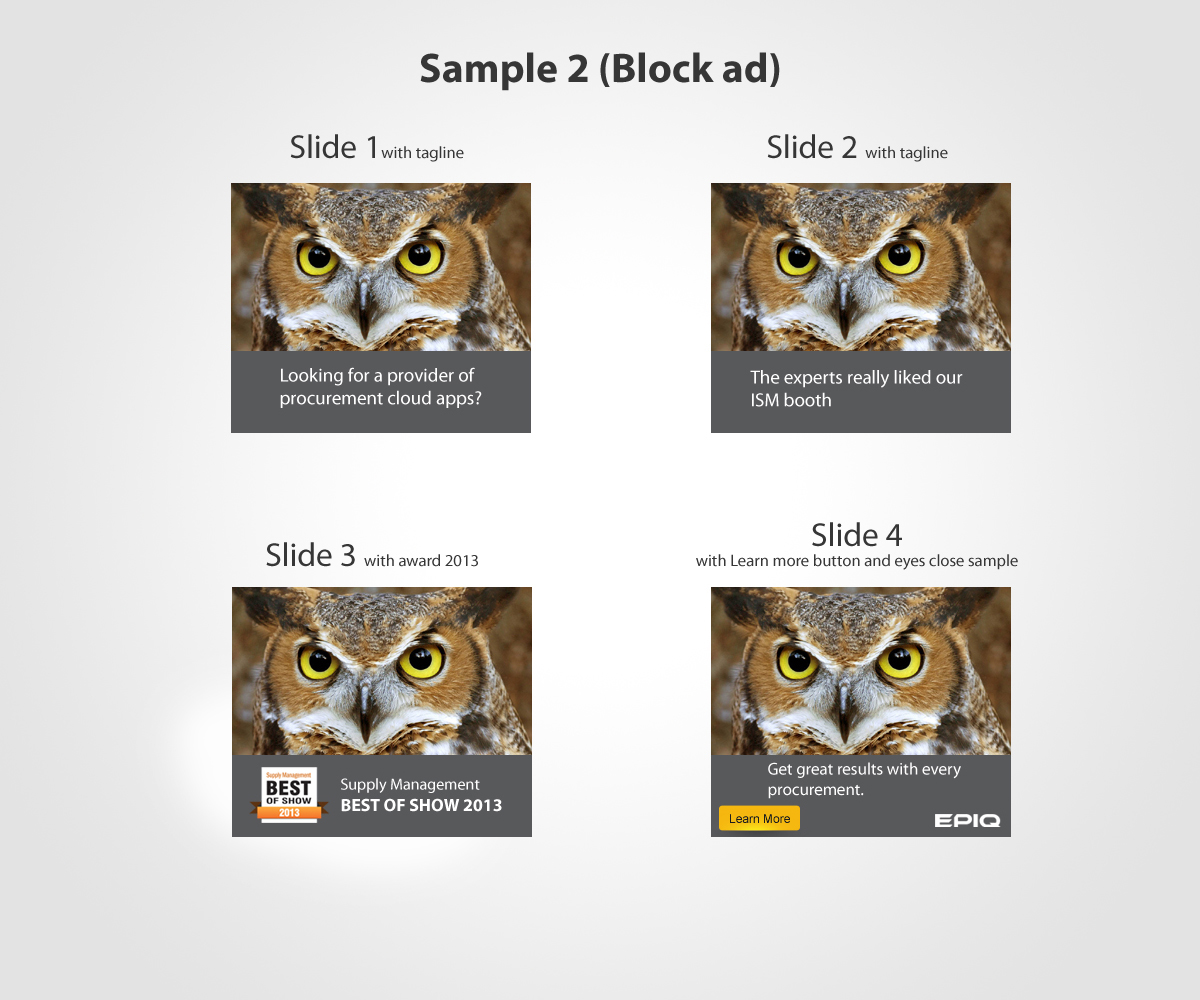 Banner Ad Design by Ovimatic for Epiq Technologies | Design #4572555