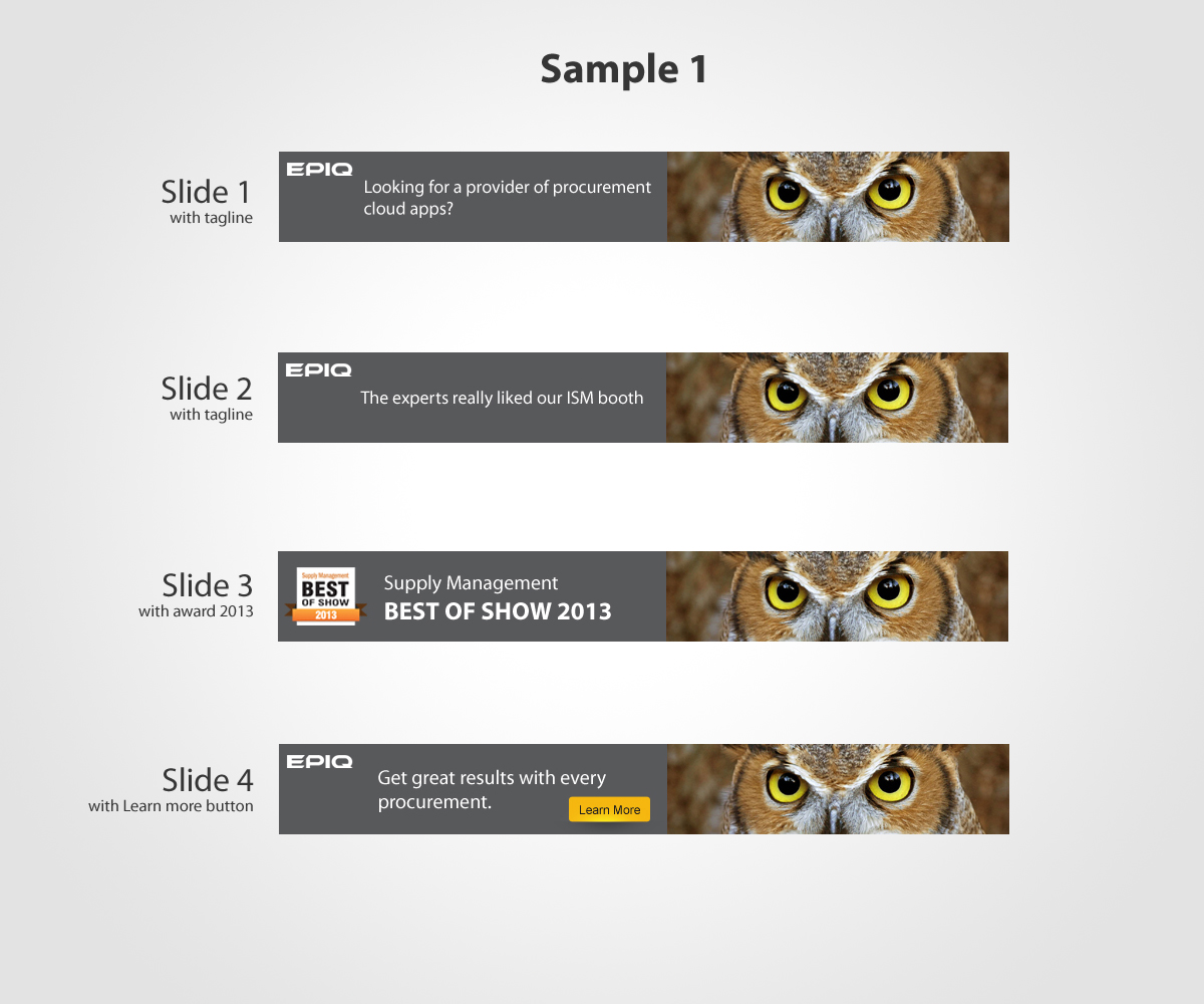Banner Ad Design by Ovimatic for Epiq Technologies | Design #4572563