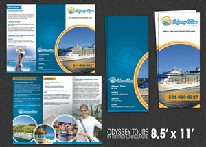 Small boutique home based travel agency needs a flyer design and logo | Flyer Design by yganess