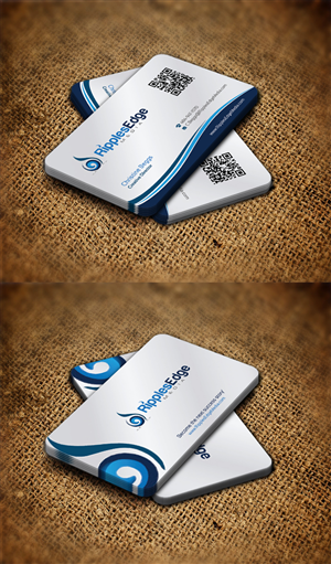 Business Card Design by Sarmishtha Chattopadhyay_loginchange for Ripples Edge | Design: #4569253