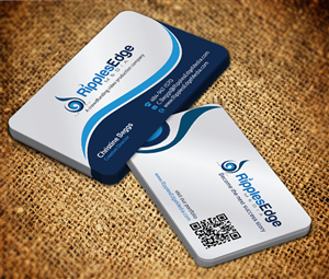 Business Card Design by Sarmishtha Chattopadhyay_loginchange for Ripples Edge | Design: #4580829