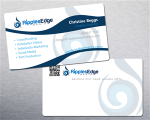 Visitenkarten-Design von chris für Ripples Edge | Design: #4549451