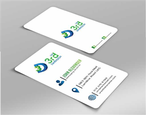 Business Card Design by AwsomeD for The 3rd Dimension Pte Ltd | Design: #4570414
