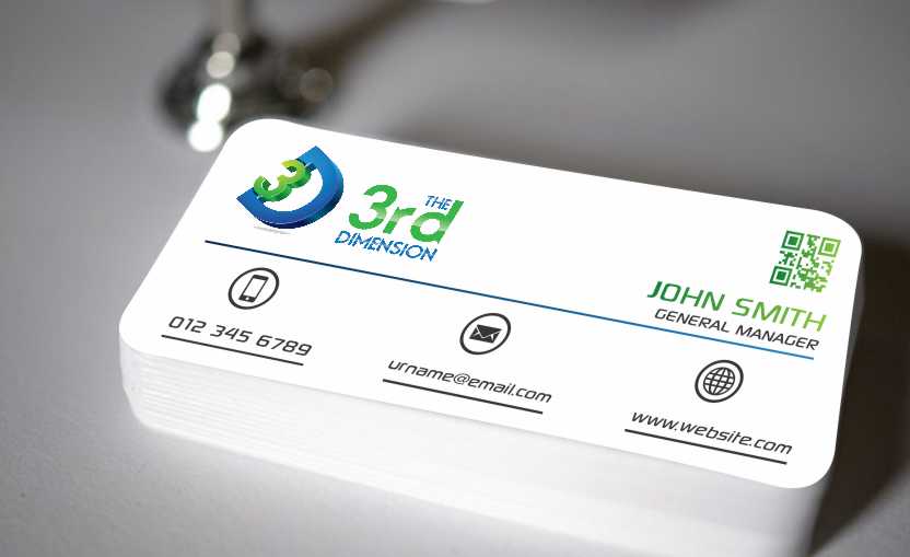 Business Card Design by AwsomeD for The 3rd Dimension Pte Ltd | Design #4570418