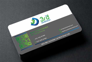 Business Card Design by AwsomeD for The 3rd Dimension Pte Ltd | Design: #4570422