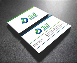 Business Card Design by AwsomeD for The 3rd Dimension Pte Ltd | Design: #4570424