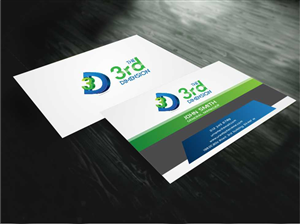 Diseño de Tarjeta de Presentación por AwsomeD para The 3rd Dimension Pte Ltd | Diseño #4570427
