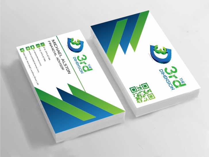 Diseño de Tarjeta de Presentación por AwsomeD para The 3rd Dimension Pte Ltd | Diseño #4570431