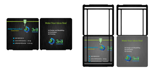 Business Card Design by Selda for The 3rd Dimension Pte Ltd | Design: #4635682