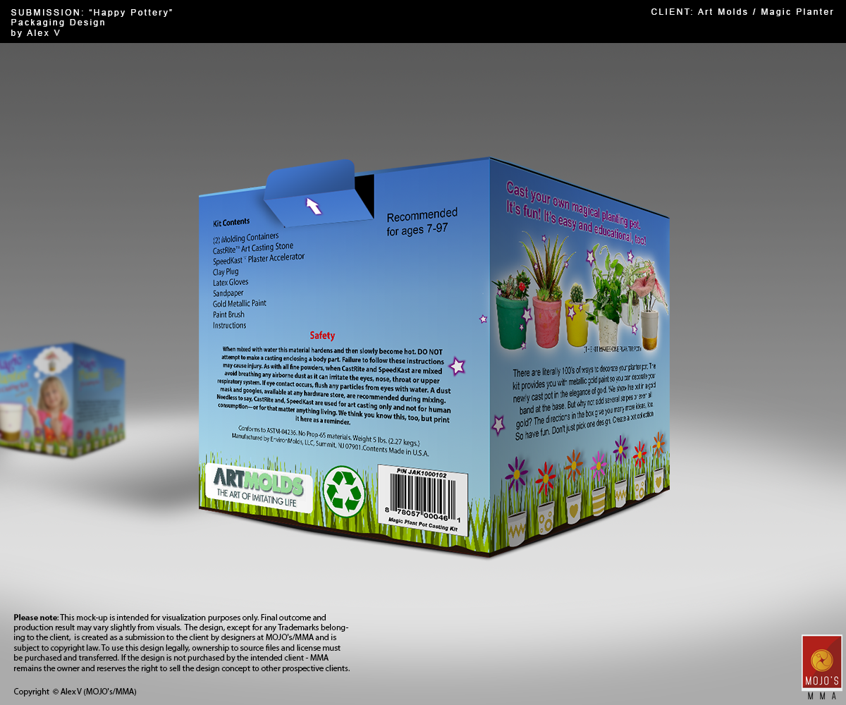 Packaging Design by erex for EnvironMolds, LLC | Design #4609208