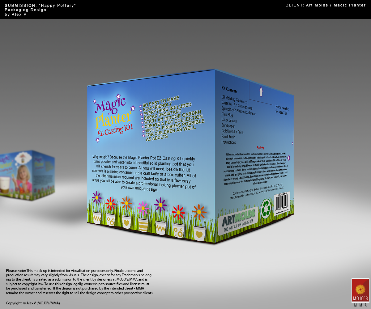 Packaging Design by erex for EnvironMolds, LLC | Design #4609310