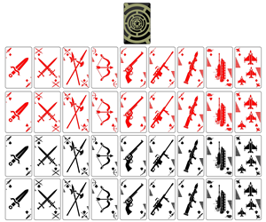 A War Deck Cards/ Need innovative design for deck cards