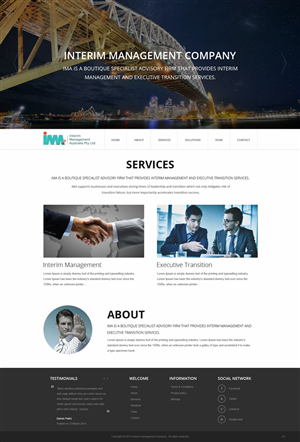 Web Design by pb for this project | Design: #4558880