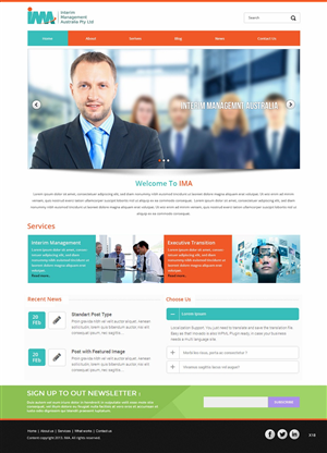 Web Design by pb for this project | Design: #4573137