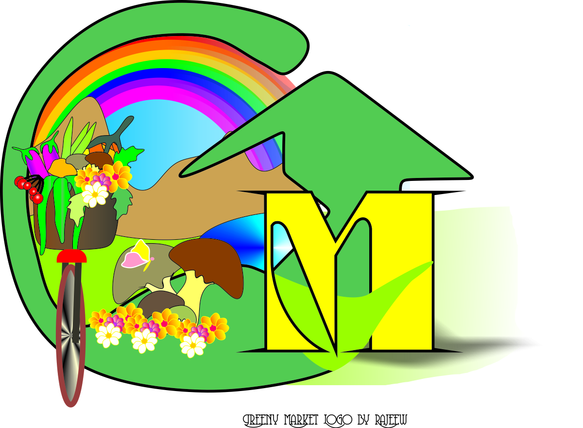 Diseño de Logo por rajeew007 para Greeny Market | Diseño #4555659