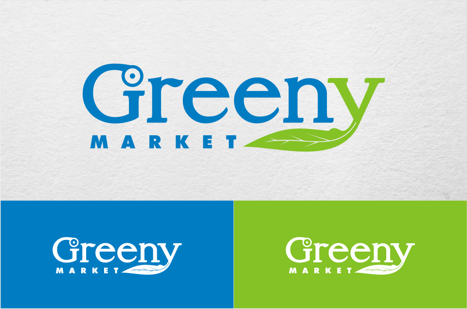 Logo Design by Light for Greeny Market | Design #4610485