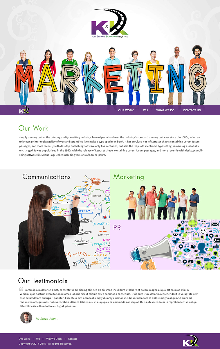 Web Design by webxvision for K and K 225 PTY LTD | Design #4577378