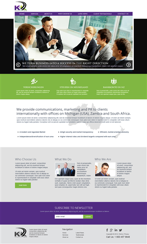 Web Design by jeckx2 for K and K 225 PTY LTD | Design: #4552540