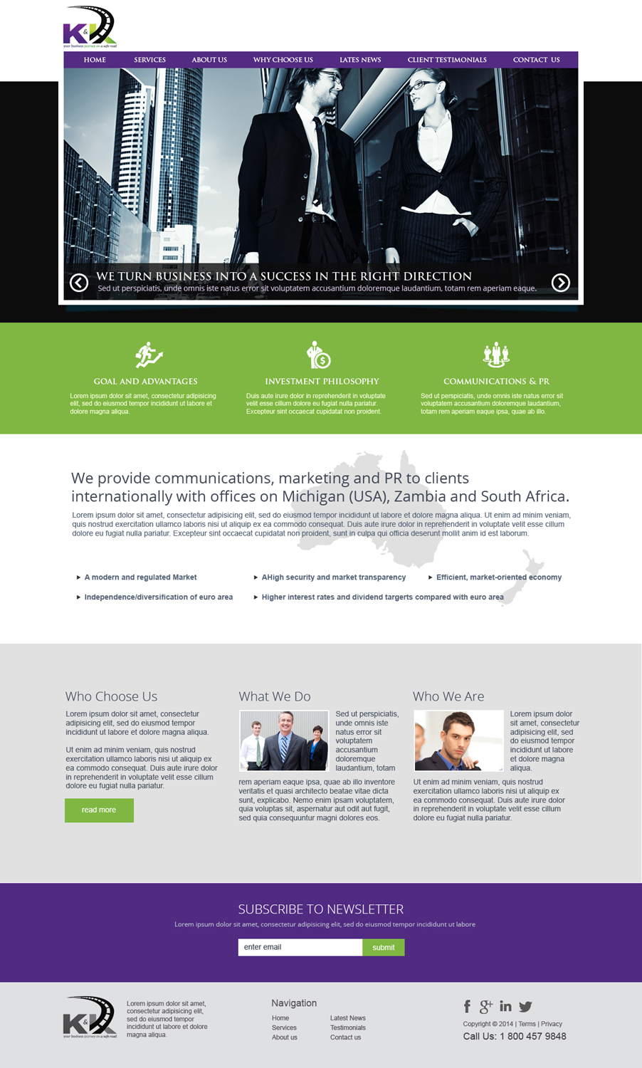 Web Design by jeckx2 for K and K 225 PTY LTD | Design #4552543