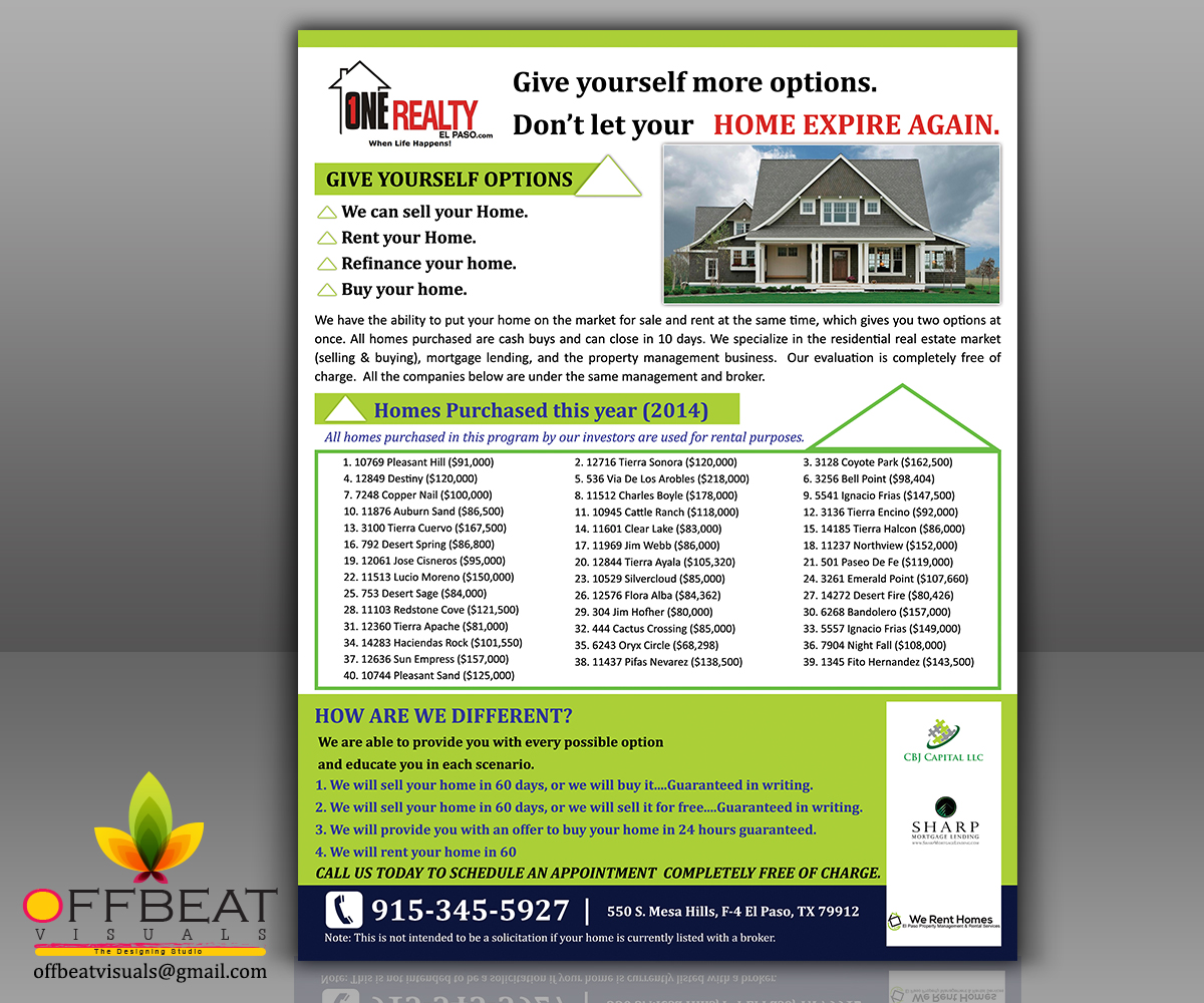 Diseño de Flyer por CG PRITAM para este proyecto | Diseño #4553627