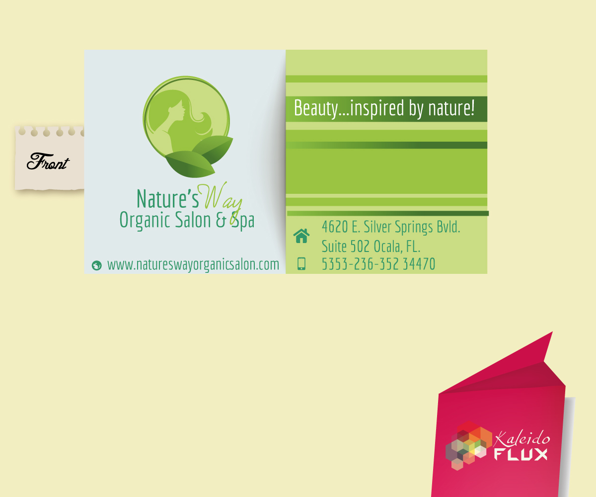 Design de Carte de Visite par KaleidoFlux Studio pour ce projet | Design #4584439