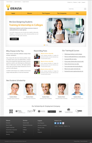 Web Design by pb for this project | Design: #1290368