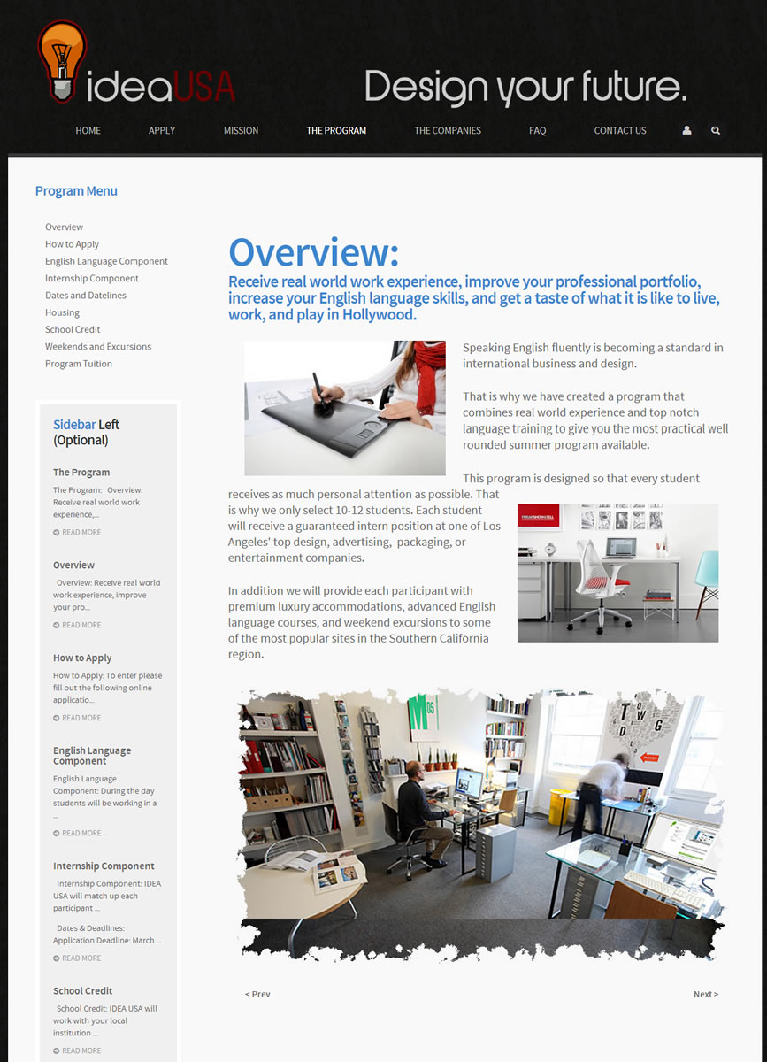 Web Design by Wordpress Webmaster for this project | Design #1307373