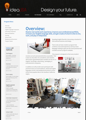 Web Design by Wordpress Webmaster for this project | Design: #1307373