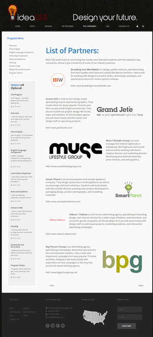Web Design by Wordpress Webmaster for this project | Design: #1307374
