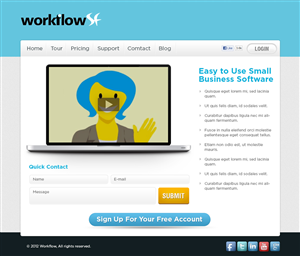 Wordpress Design by Mayank Patel for SF Digital Studios | Design: #1294227