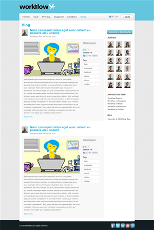 Website for SaaS CRM software | Wordpress Design by Mayank Patel