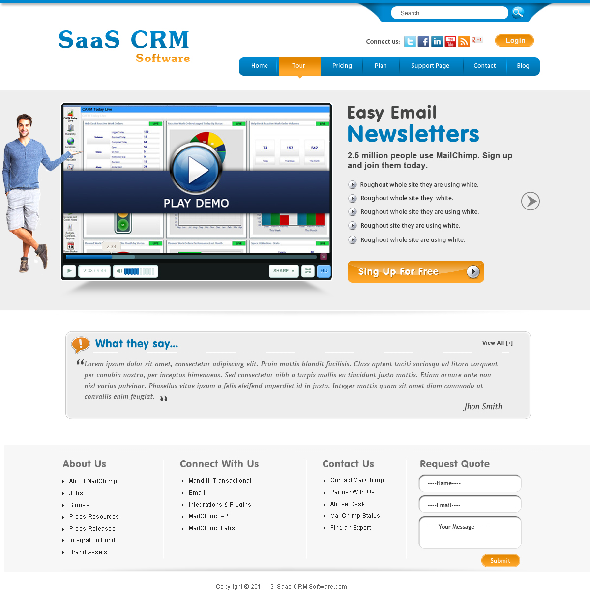 Wordpress Design by webxvision for SF Digital Studios | Design #1309017