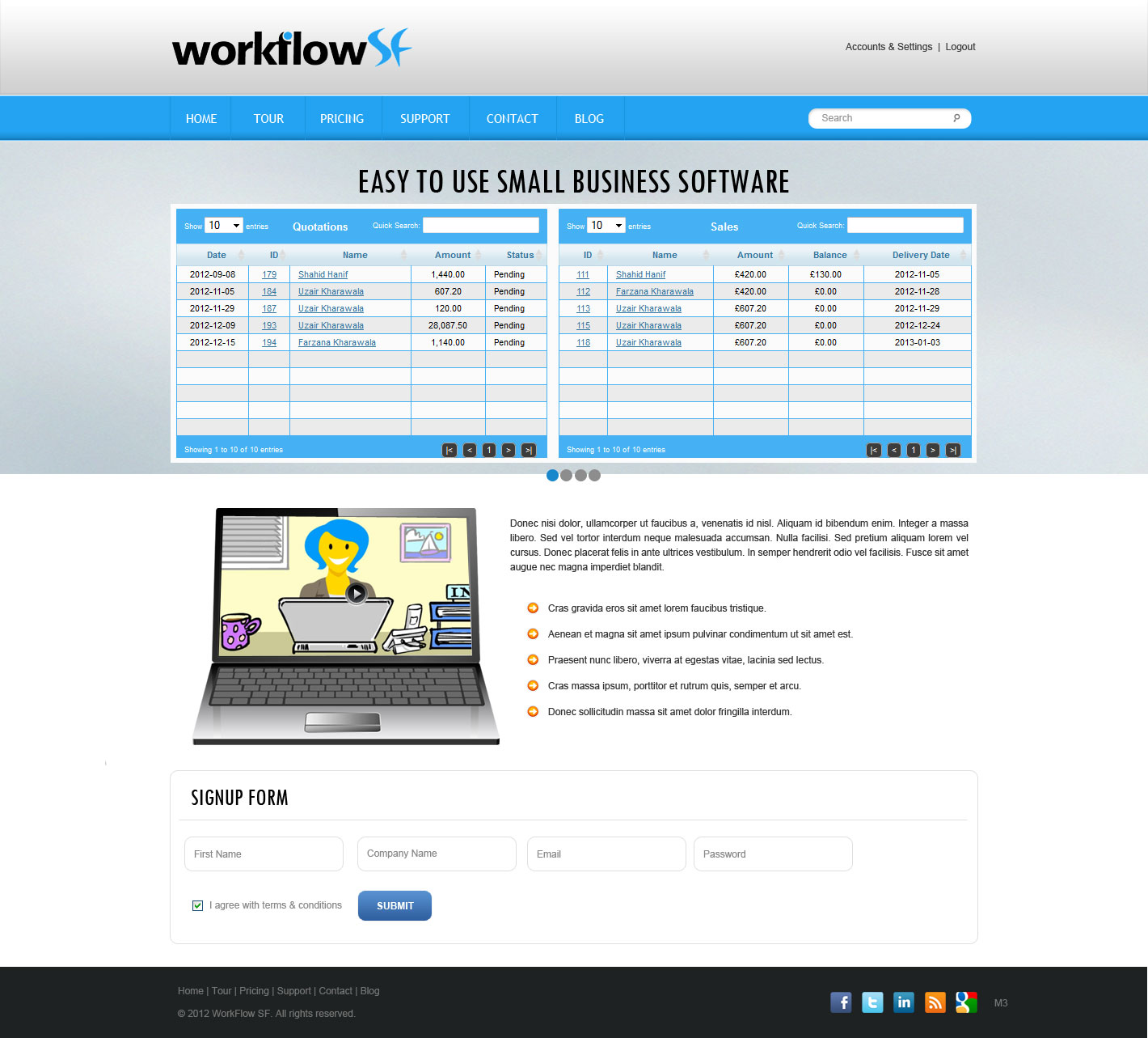 Diseño Wordpress por pb para SF Digital Studios | Diseño #1292806