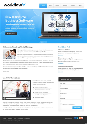 Wordpress Design by pb for SF Digital Studios | Design: #1292808