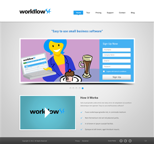 Wordpress Design by pb for SF Digital Studios | Design: #1295224