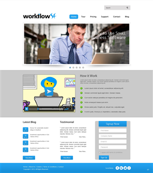 Wordpress Design by pb for SF Digital Studios | Design: #1295242