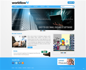 Wordpress Design by pb for SF Digital Studios | Design: #1297161