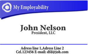 Business Card Design by Giovanni for Employerbility | Design #204431